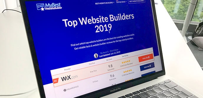 MyBestWebsiteBuilder team testing best website builder MyBestWebsiteBuilder team testing best website builder