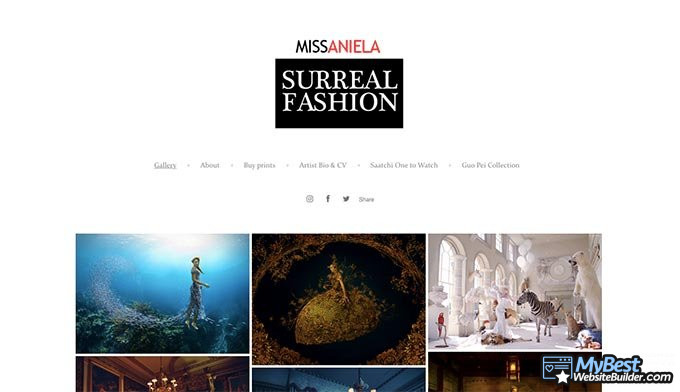 Artist websites: Miss Aniela Surreal Fashion. Artist websites: Miss Aniela Surreal Fashion.