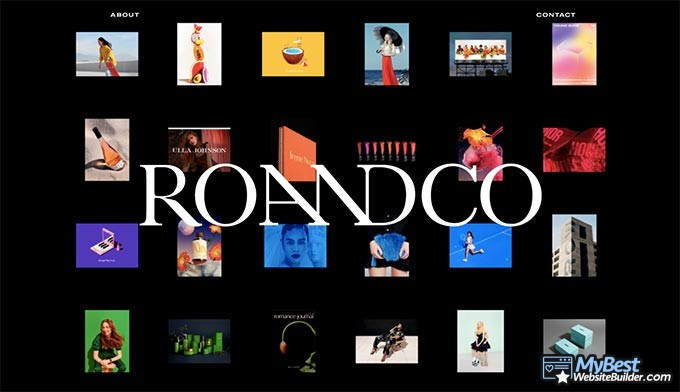 Website portofolio terbaik: RoAndCo.