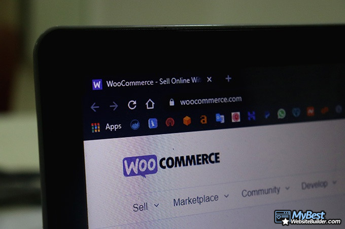 Mejor Hosting para WooCommerce: Página web de WooCommerce.