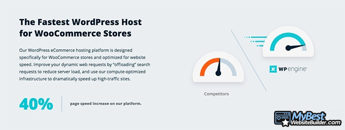 Best WooCommerce hosting: WP Engine.