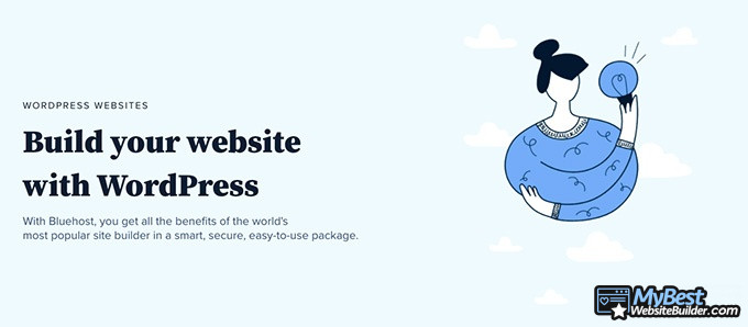 Лучший хостинг для WordPress: Bluehost.