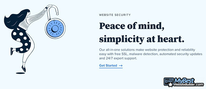 Bluehost reviews: peace of mind and simplicity.