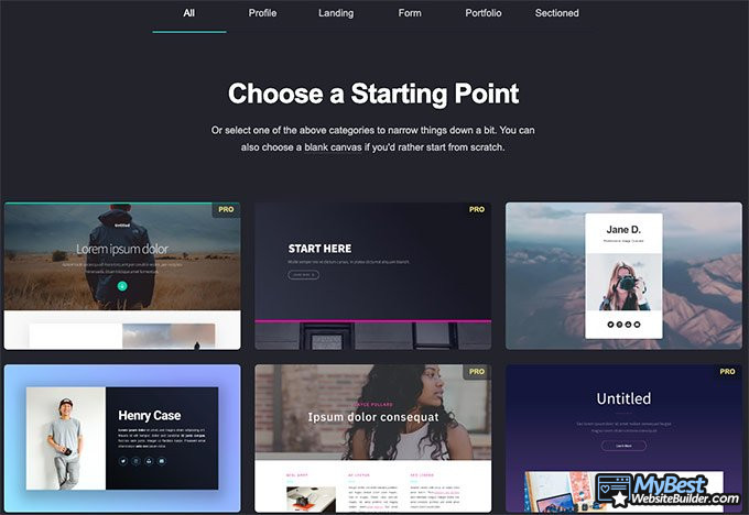 Carrd review: start building a website.