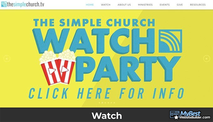 Church websites: The Simple Church. Church websites: The Simple Church.