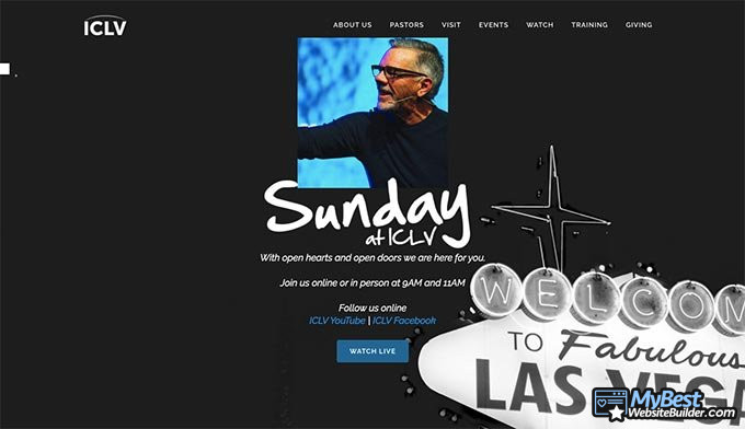 Church websites: Church of Las Vegas