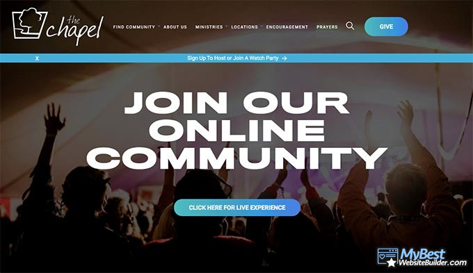 Church websites: The Chapel. Church websites: The Chapel.