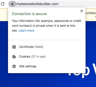 DreamHost reviews: SSL certificate.