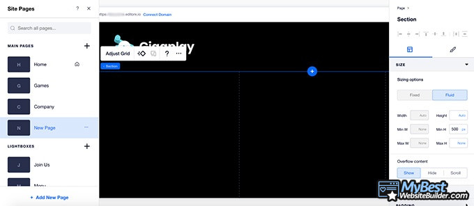 Revisão do Editor X: adicionando e personalizando páginas.