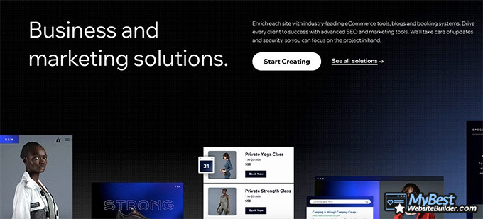Editor X review: business and marketing solutions.