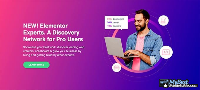 Elementor review: expert network.