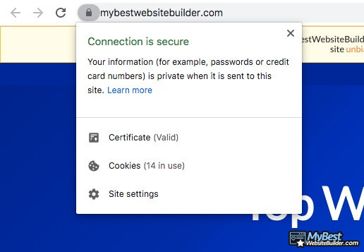 Hostinger review: SSL certificate.