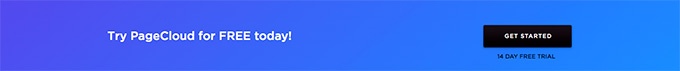 Revisão do PageCloud: teste gratuito de 14 dias.