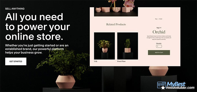 Shopify или Squarespace: всё необходимое со Squrespace.