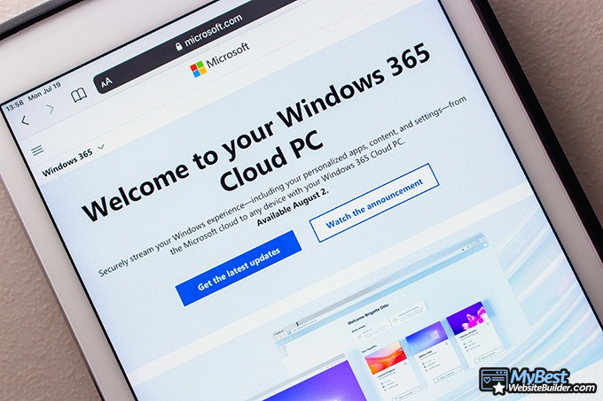 Windows хостинг: Windows 365.