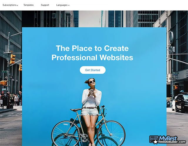 Wix review: homepage Wix review: homepage