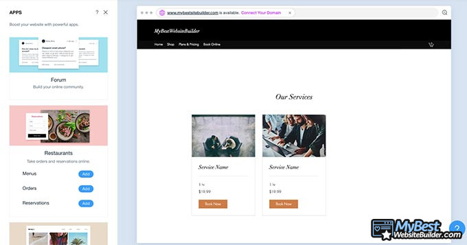 Editor Wix: sobre separadores de forma, Central de Ajuda