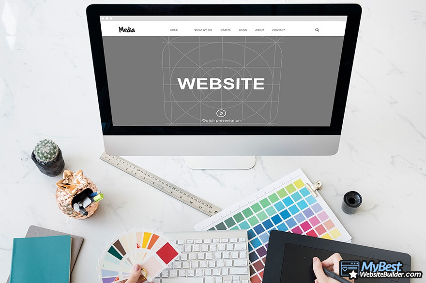 Wix VS Shopify: website creation on a computer screen. Wix VS Shopify: website creation on a computer screen.