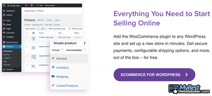 Revisão do WooCommerce: comece a vender online.