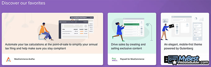 WooCommerce review: extensions.