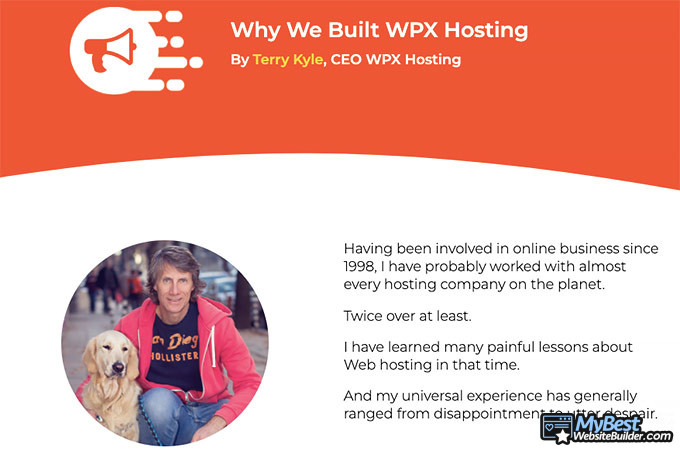 WPX Hosting reviews: about the company.